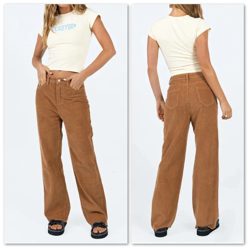Corduroy Jeans by Princess Polly - Picture 1 of 7
